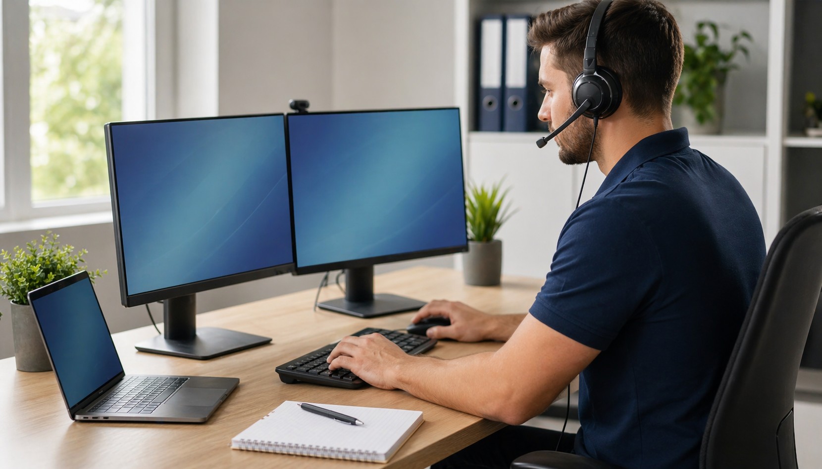 Technicien en dépannage informatique à Cannes sur poste de travail professionnel